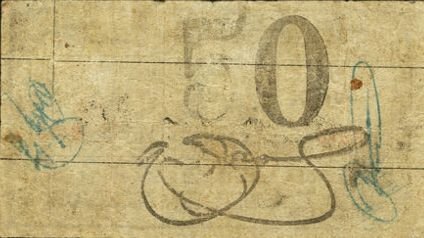 Реверс банкноты 50 сентаво (Филиппины) 1943 года