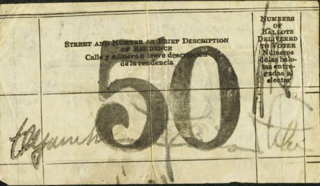 Реверс банкноты 50 сентаво (Филиппины) 1943 года