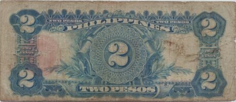 Реверс банкноты 2 песо 