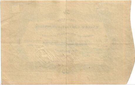 Реверс банкноты 50 франков (Швейцария) 1848 года