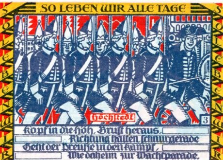 Реверс банкноты 50 fenigów (Niemcy) 1921