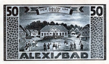 Реверс банкноты 50 пфеннигов (Германия) 1921 года