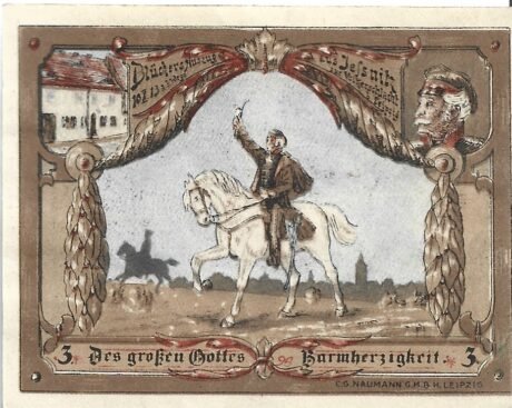 Реверс банкноты 25 fenigów (Niemcy)