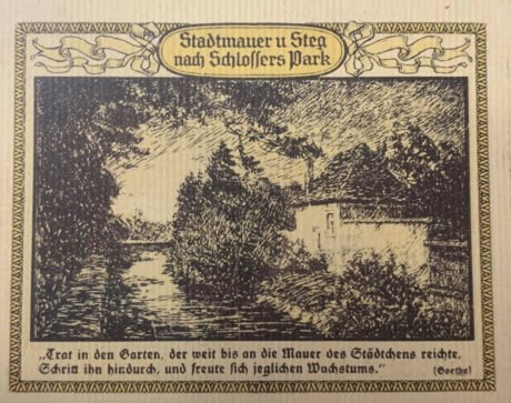 Реверс банкноты 50 fenigów (Niemcy) 1921