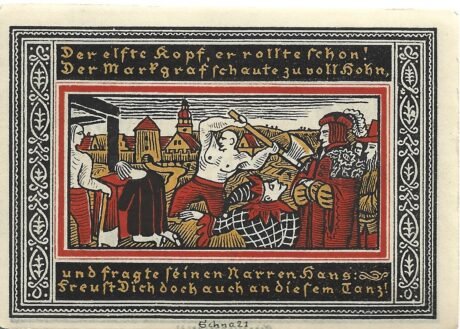 Реверс банкноты 50 пфеннигов (Германия) 1921 года