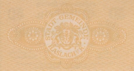 Реверс банкноты 50 fenigów (Niemcy) 1917