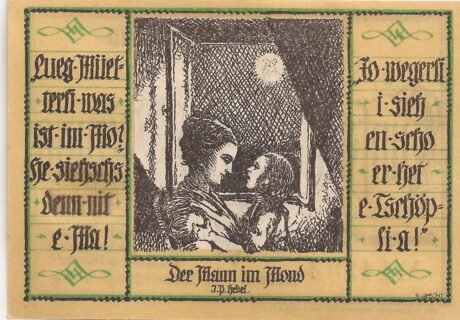 Реверс банкноты 50 fenigów (Niemcy) 1921