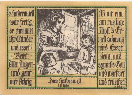 Реверс банкноты 50 fenigów (Niemcy) 1921