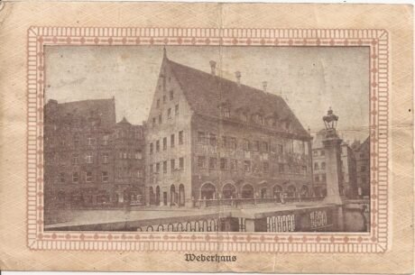 Реверс банкноты 20 marek (Niemcy) 1918