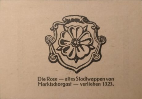 Реверс банкноты 10 fenigów (Niemcy) 1921