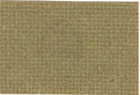 Реверс банкноты 10 fenigów (Niemcy) 1917