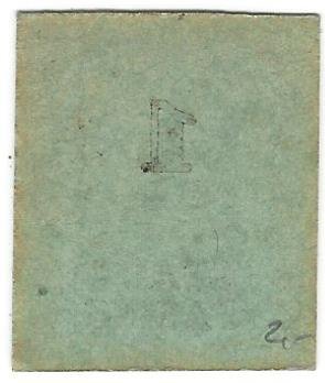 Реверс банкноты 1 fenig (Niemcy) 1920