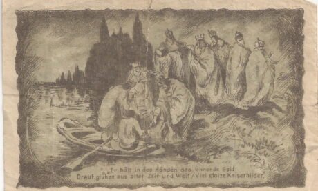 Реверс банкноты 50000000000 marek (Niemcy) 1923