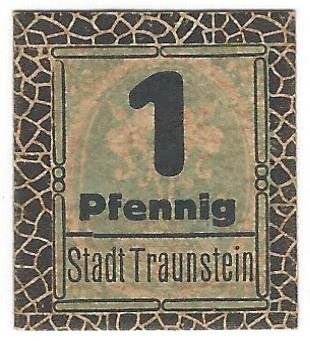 Аверс банкноты 1 fenig (Niemcy) 1920