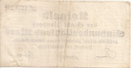 Реверс банкноты 100000 marek (Niemcy) 1923