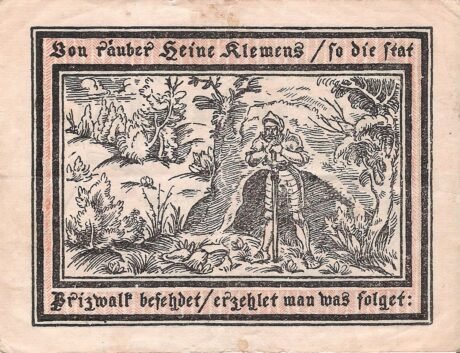 Реверс банкноты 50 fenigów (Niemcy) 1922