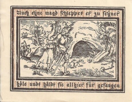 Реверс банкноты 75 пфеннигов (Германия) 1922 года