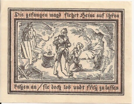 Реверс банкноты 1 marka (Niemcy) 1922