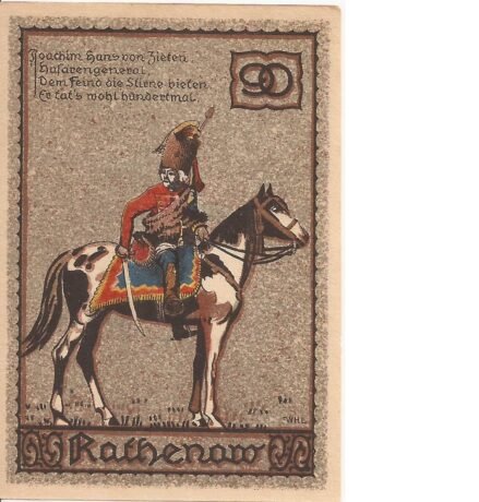 Реверс банкноты 90 fenigów (Niemcy) 1921