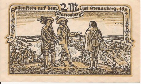 Реверс банкноты 2 marki (Niemcy) 1921