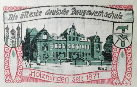 Реверс банкноты 2 marki (Niemcy) 1921