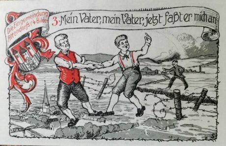 Реверс банкноты 5 marek (Niemcy) 1921