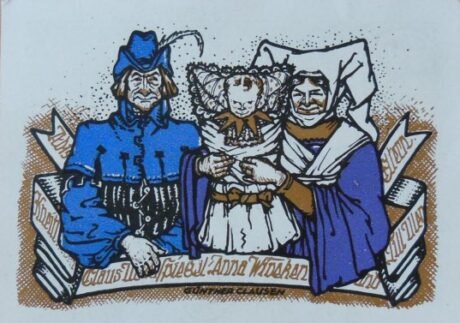 Реверс банкноты 50 fenigów (Niemcy) 1921