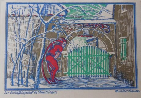 Реверс банкноты 50 fenigów (Niemcy) 1921