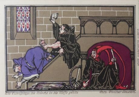 Реверс банкноты 1 marka (Niemcy) 1921