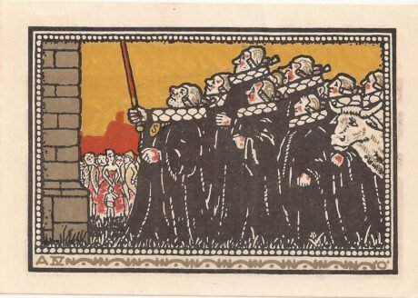 Реверс банкноты 50 fenigów Część 4 (Niemcy) 1921