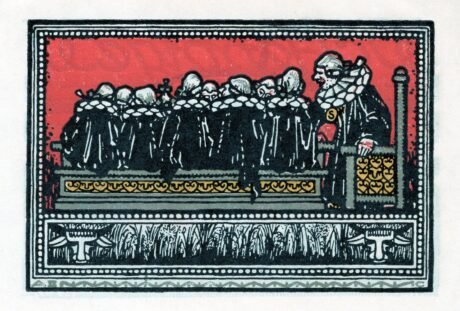 Реверс банкноты 50 пфеннигов (Германия) 1921 года