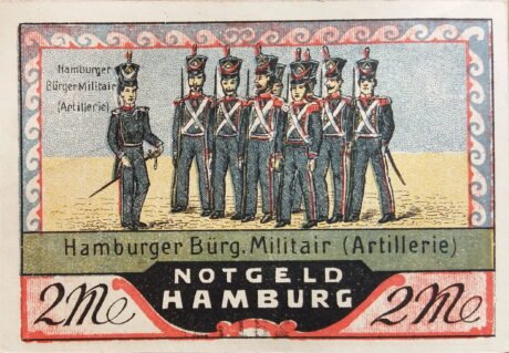 Реверс банкноты 2 marki (Niemcy) 1921