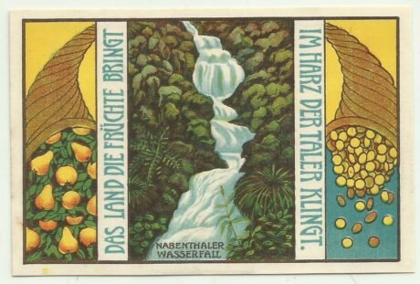 Реверс банкноты 75 пфеннигов (Германия) 1921 года