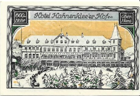 Реверс банкноты 125 fenigów Hermann Knüppel (Niemcy)