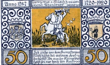 Реверс банкноты 50 пфеннигов (Германия) 1920 года