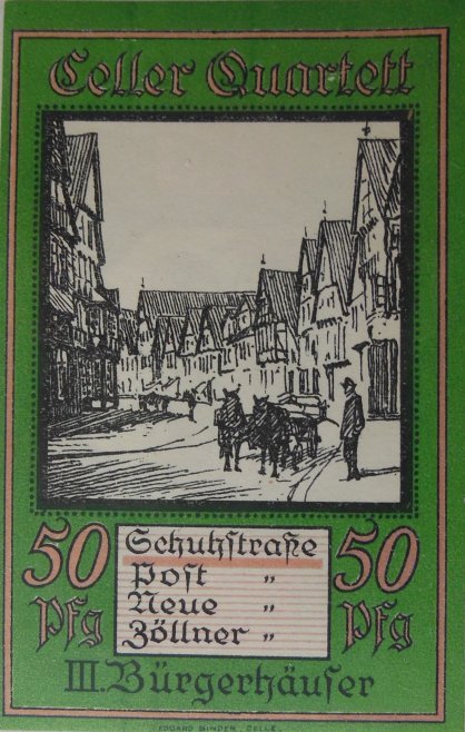 Реверс банкноты 50 пфеннигов (Германия) 1922 года