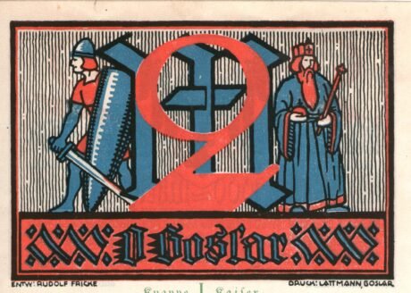 Реверс банкноты 2 marki (Niemcy) 1922