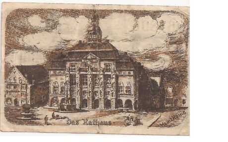 Реверс банкноты 50 пфеннигов (Германия) 1920 года