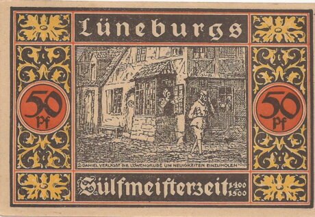 Реверс банкноты 50 fenigów Verkehrsverein (Niemcy) 1921
