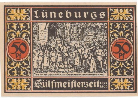 Реверс банкноты 50 fenigów Verkehrsverein (Niemcy) 1921