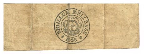 Реверс банкноты 50 fenigów (Niemcy) 1917