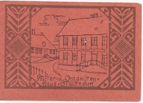 Реверс банкноты 25 fenigów (Niemcy) 1922