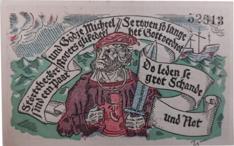 Реверс банкноты 50 пфеннигов Vereinigte Lichtspiele (Германия)