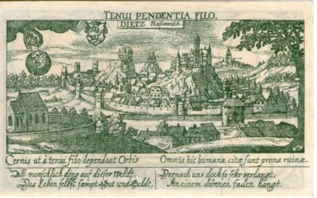 Реверс банкноты 10 fenigów (Niemcy) 1920