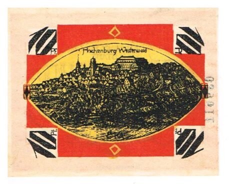 Реверс банкноты 10 пфеннигов (Германия) 1921 года