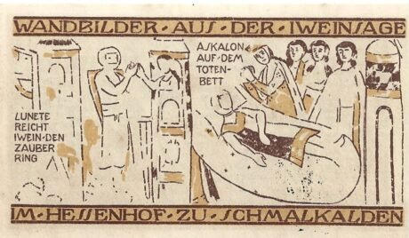 Реверс банкноты 50 fenigów (Niemcy) 1921