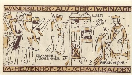 Реверс банкноты 50 fenigów (Niemcy) 1921