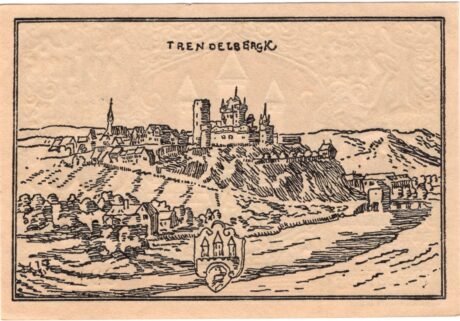 Реверс банкноты 50 пфеннигов (Германия)