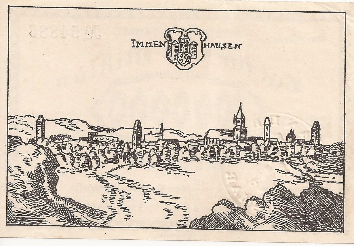 Реверс банкноты 1000000 марок (Германия) 1923 года