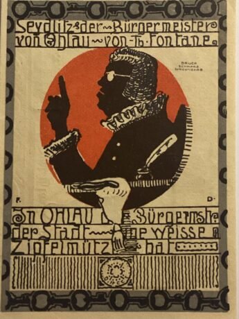 Реверс банкноты 50 fenigów Ohlau (Niemcy) 1921